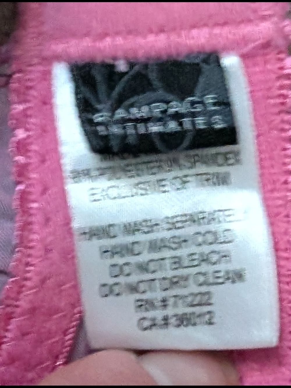 Bundle Of Rampage And Body Rage Pink and Black Leopard Chemise & Playboy Thongs - Picture 5 of 8